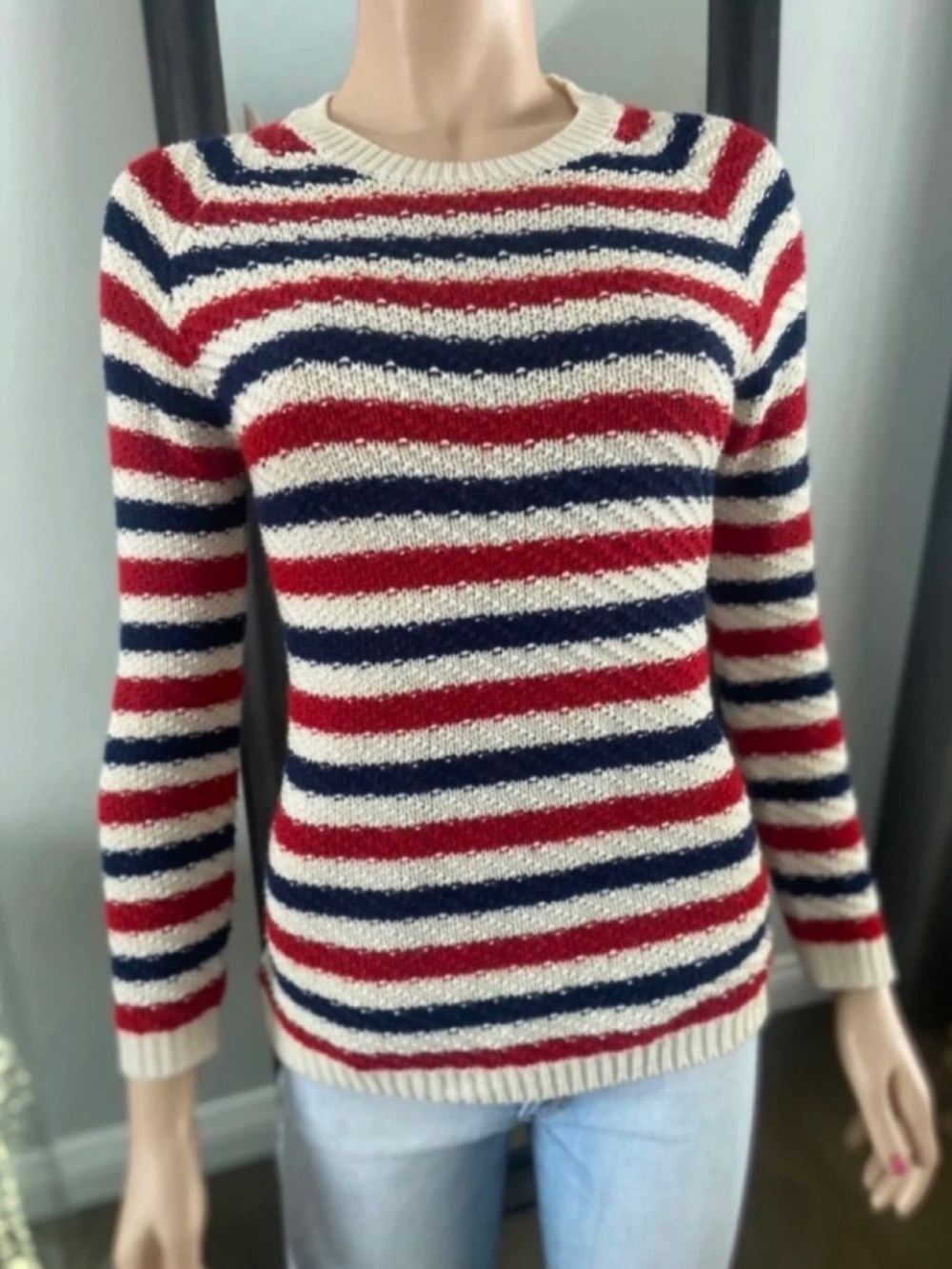 EUC: ZARA Knit Striped Sweater - Youth Large